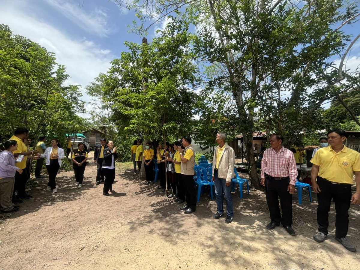 นายกเทศมนตรีตําบลพันดุง ออกตรวจเยี่ยมการก่อสร้างบ้านผู้ยากไร้ ตามโครงการปรับสภาพแวดล้อมที่อยู่อาศัยสำหรับคนพิการ ผู้สูงอายุ ผู้ป่วยที่อยู่ในระยะกึ่งเฉียบพลันและผู้มีภาวะพึ่งพิง ประจำปี 2567