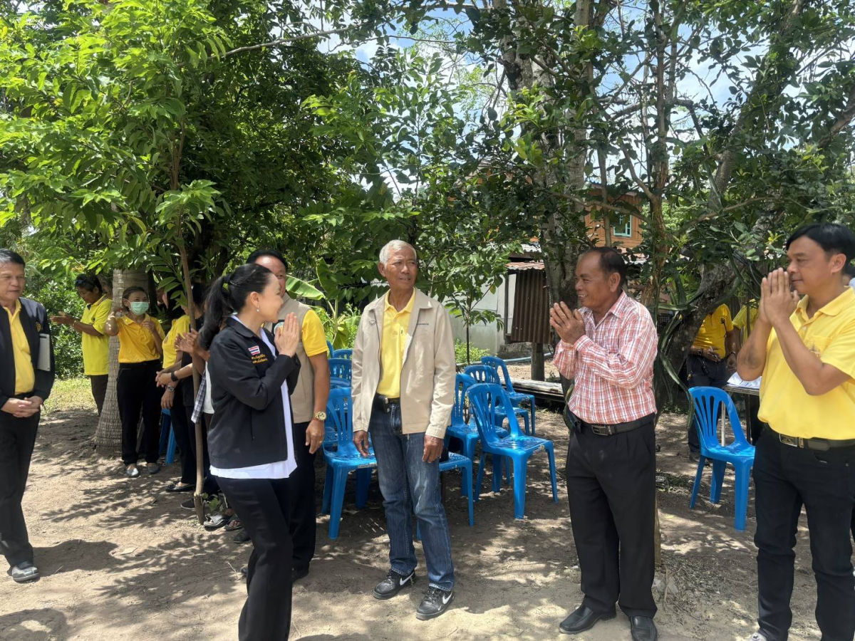 นายกเทศมนตรีตําบลพันดุง ออกตรวจเยี่ยมการก่อสร้างบ้านผู้ยากไร้ ตามโครงการปรับสภาพแวดล้อมที่อยู่อาศัยสำหรับคนพิการ ผู้สูงอายุ ผู้ป่วยที่อยู่ในระยะกึ่งเฉียบพลันและผู้มีภาวะพึ่งพิง ประจำปี 2567