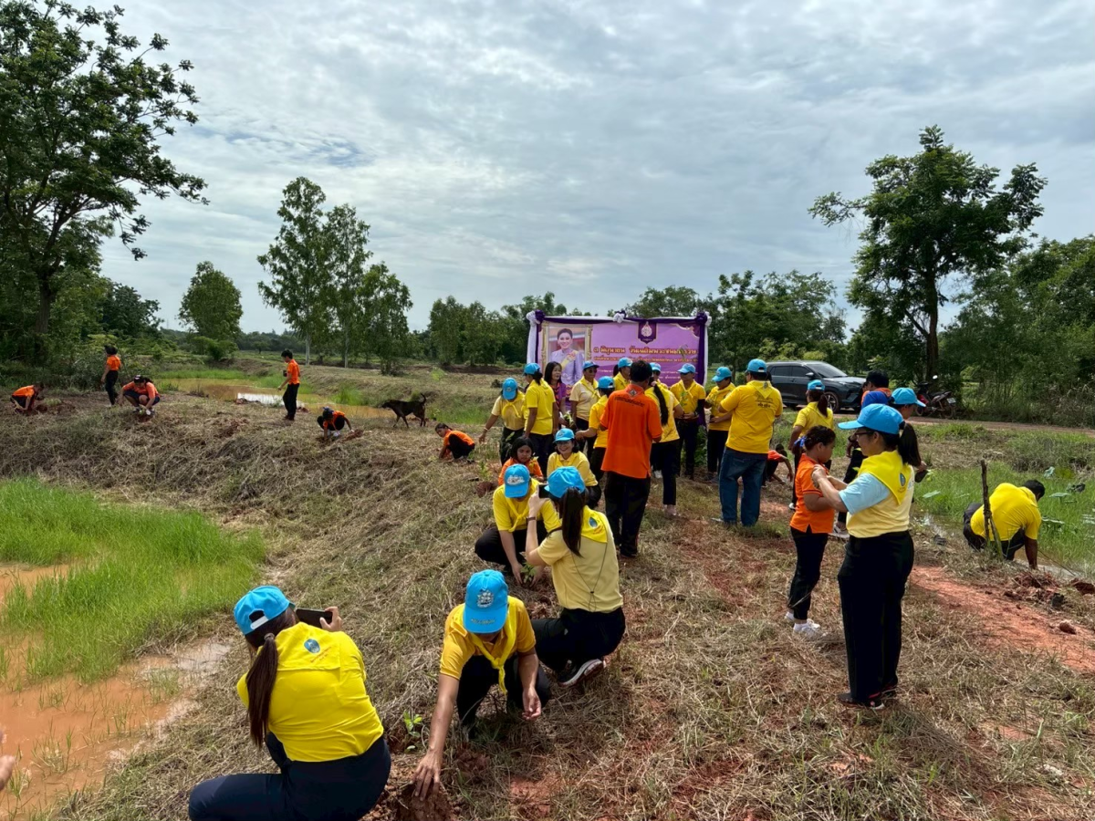 โครงการจิตอาสาปลูกต้นไม้เฉลิมพระเกียรติ เนื่องในวันคล้ายวันเฉลิมพระชนมพรรษา สมเด็จพระนางเจ้าสุทิดา พัชรสุธาพิมลลักษณ พระบรมราชินี พ.ศ. 2568