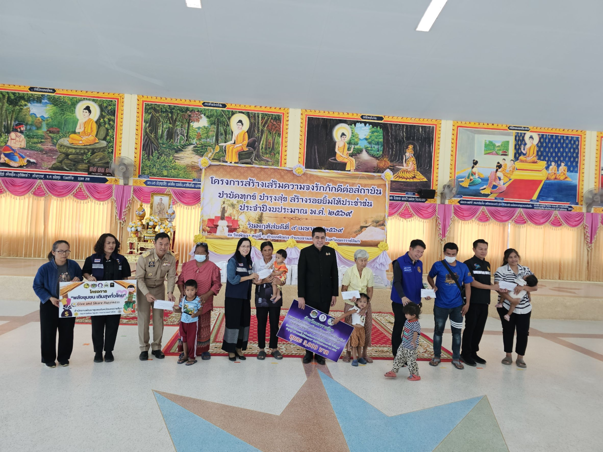 นายเรวัตร งัดสันเทียะ นายกเทศมนตรีตำบลพันดุง พร้อมด้วยคณะผู้บริหารสมาชิกสภาเทศบาลพนักงานเทศบาล ร่วมต้อนรับ นายอนุพงศ์ สุขสมนิตย์ ผู้ว่าราชการจังหวัดนครราชสีมา นายสมภพ มุกดาสนิท นายอำเภอขามทะเลสอ พร้อมด้วยส่วนราชการต่างๆ ภายในจังหวัดนครราชสีมา ในการดำเนินโครงการ สร้างเสริมความจงรักภักดีต่อสถาบัน บำบัดทุกข์ บำรุงสุข สร้างรอยยิ้มให้ประชาชน ประจำปีงบประมาณพ.ศ. 2569 ณ วัดบ้านพันดุง หมู่ที่ 1 ตำบลพันดุง อำเภอขามทะเลสอ จังหวัดนครราชสีม