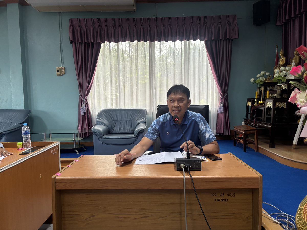 การประชุมเทศบาลตำบลพันดุง  รายงานข้อมูลข่าวสารการพัฒนาองค์กรที่เกี่ยวข้องกับการประเมิน ITA  ประจำปีงบประมาณ พ.ศ. 2569