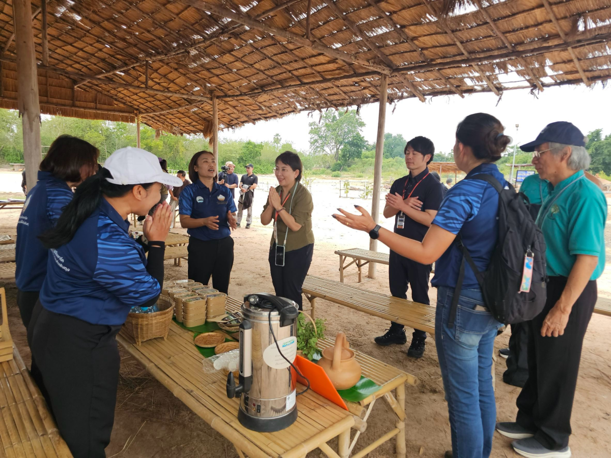 เดิ่นเกลือพันดุง รองรับการตรวจประเมินอุทยานธรณีโลก  โคราชยูเนสโก (Khorat UNESCO Global Geopark)